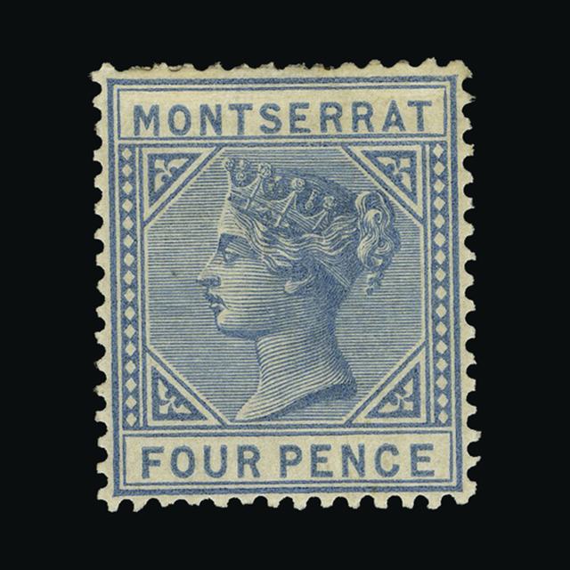 Lot 21233 - montserrat 1880 - UPA UPA Auction UPA 95 Lot 21233 - montserrat 1880 - UPA UPA Auction UPA 95