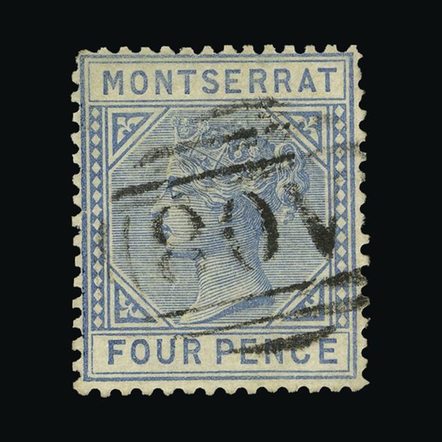 Lot 21235 - montserrat 1884 - UPA UPA Auction UPA 95 Lot 21235 - montserrat 1884 - UPA UPA Auction UPA 95