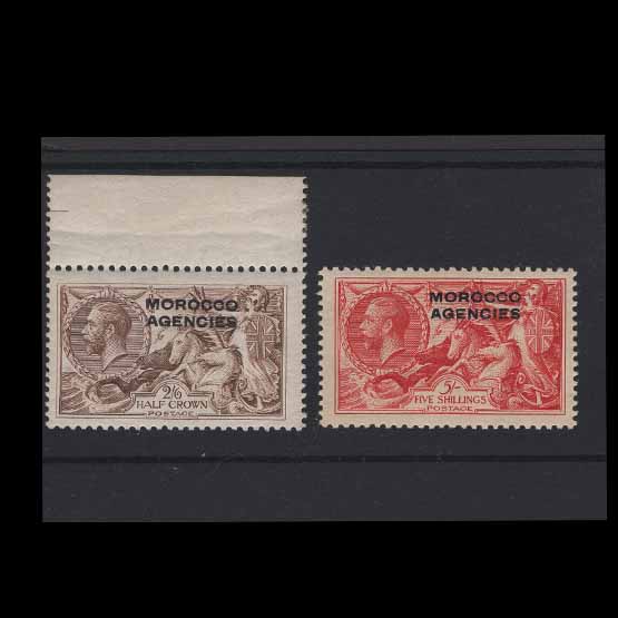 Lot 21393 - Morocco Agencies - British Currency 1914-31 -  UPA UPA Auction UPA 95