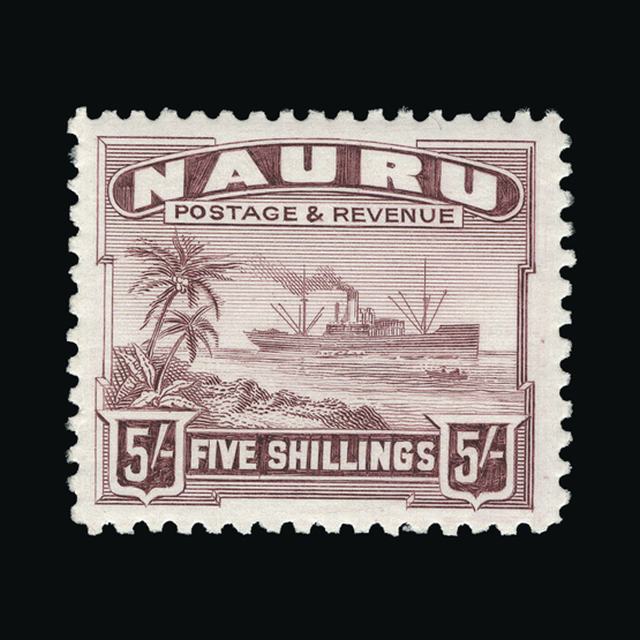 Lot 21684 - nauru 1937-48 - UPA UPA Auction UPA 95 Lot 21684 - nauru 1937-48 - UPA UPA Auction UPA 95
