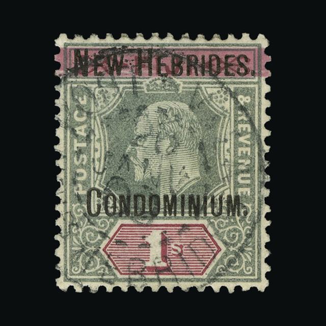 Lot 21920 - new hebrides 1908 -  UPA UPA Auction UPA 95