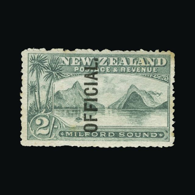 Lot 22435 - New Zealand - Officials 1907 -  UPA UPA Auction UPA 95