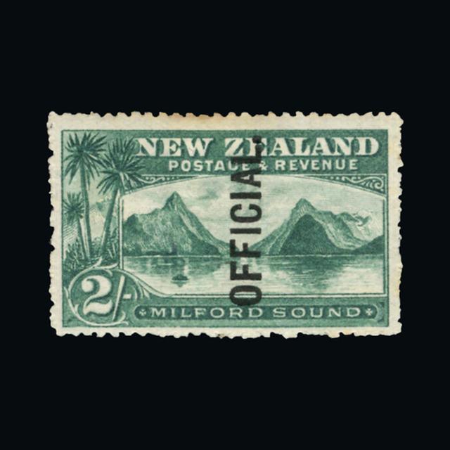 Lot 22438 - New Zealand - Officials 1907 -  UPA UPA Auction UPA 95