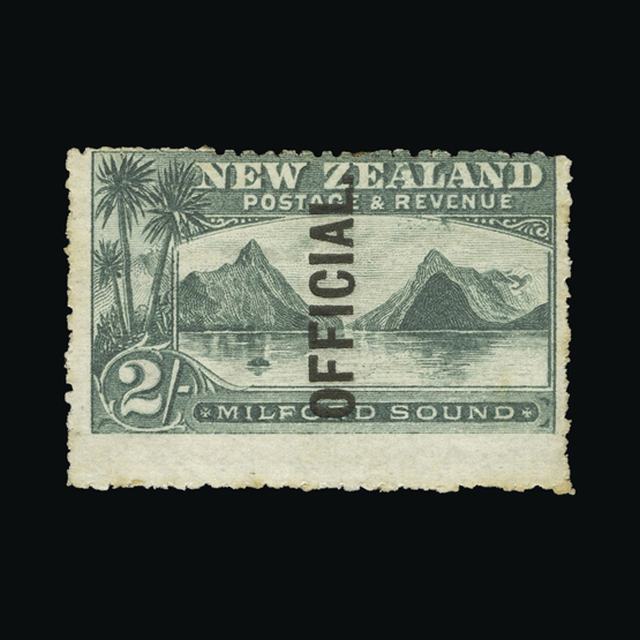 Lot 22442 - New Zealand - Officials 1907-11 -  UPA UPA Auction UPA 95