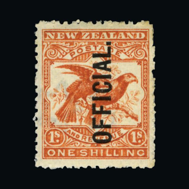Lot 22444 - New Zealand - Officials 1907-11 -  UPA UPA Auction UPA 95