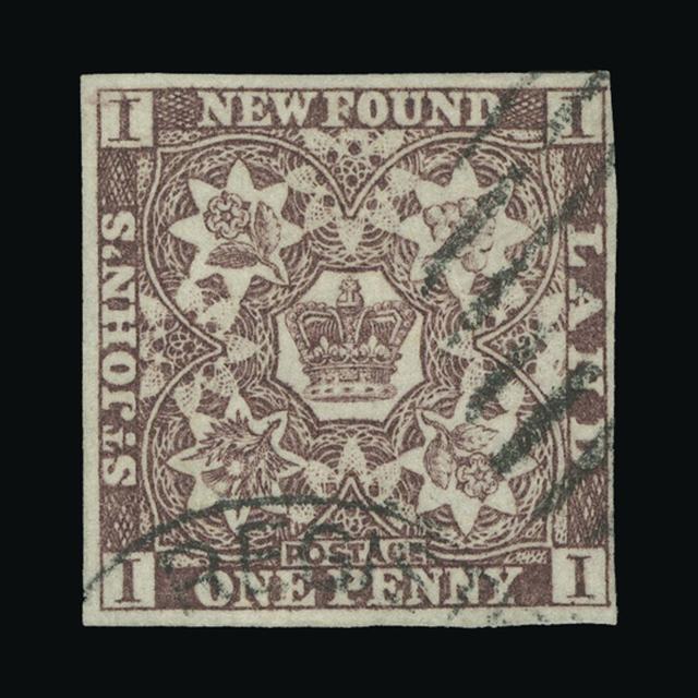 Lot 22675 - Newfoundland 1857 - UPA UPA Auction UPA 95 Lot 22675 - Newfoundland 1857 - UPA UPA Auction UPA 95