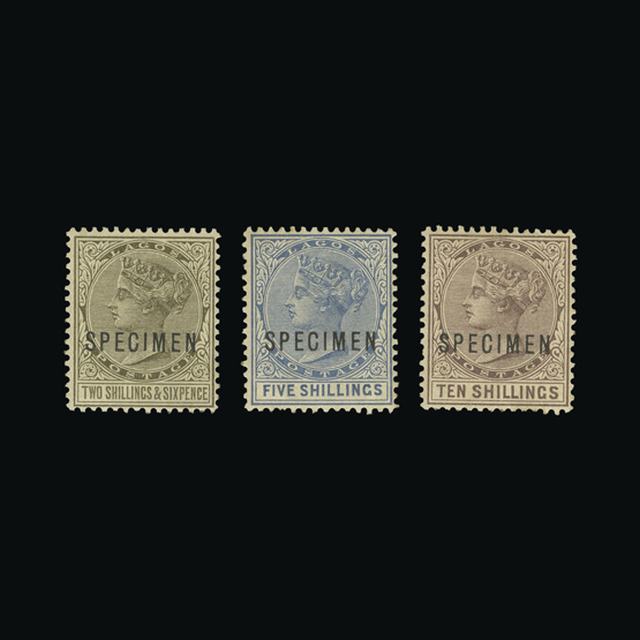 Lot 23110 - Nigeria - Lagos 1884-86 -  UPA UPA Auction UPA 95