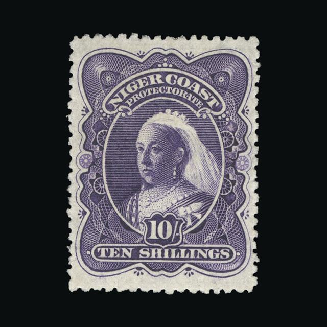 Lot 23127 - Nigeria - Niger Coast Protectorate 1897-98 - UPA UPA Auction UPA 95 Lot 23127 - Nigeria - Niger Coast Protectorate 1897-98 - UPA UPA Auction UPA 95