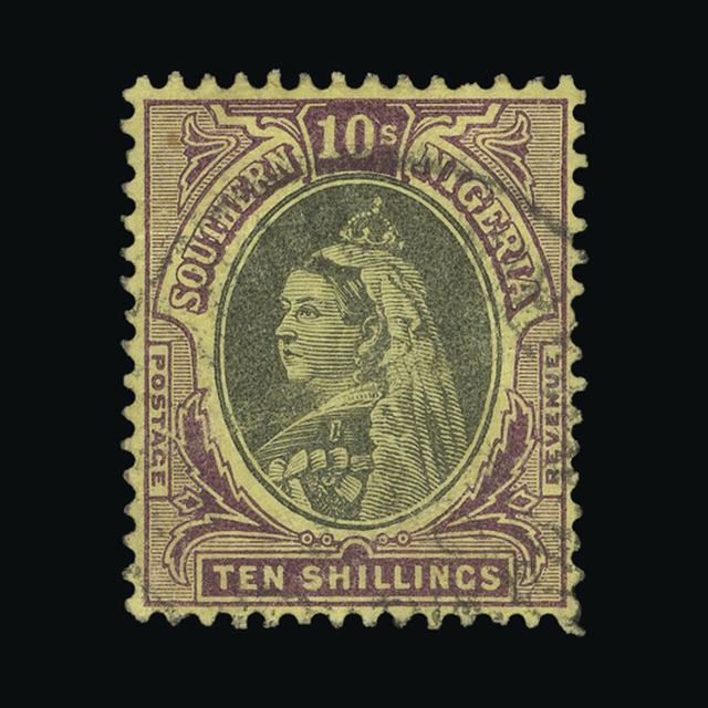 Lot 23168 - nigeria - southern nigeria 1901-02 -  UPA UPA Auction UPA 95