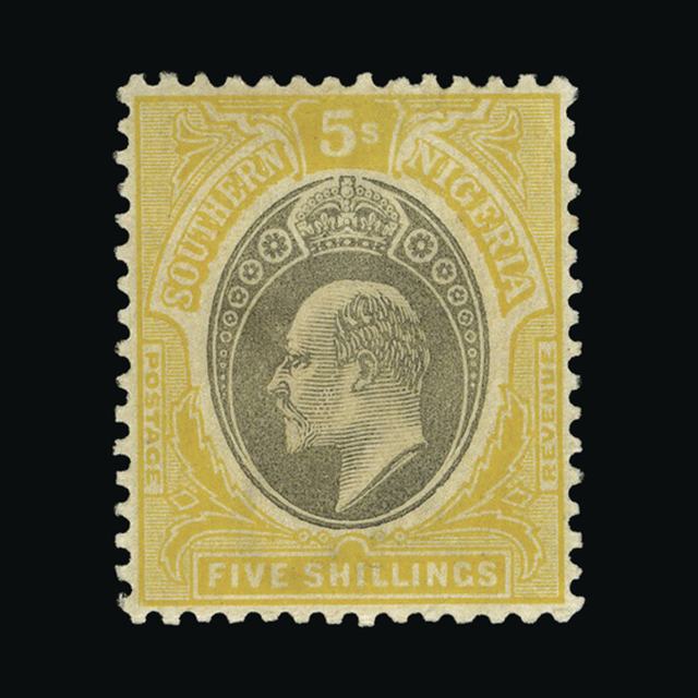 Lot 23170 - nigeria - southern nigeria 1903-04 -  UPA UPA Auction UPA 95