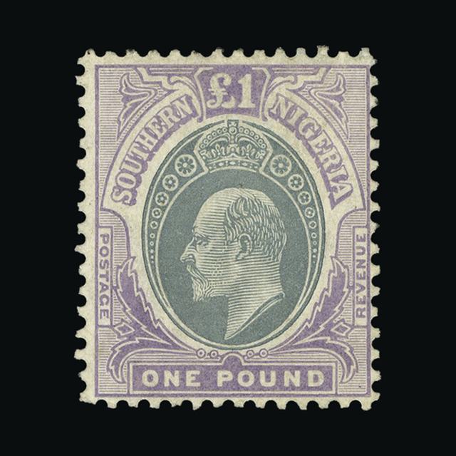 Lot 23177 - nigeria - southern nigeria 1904-09 -  UPA UPA Auction UPA 95