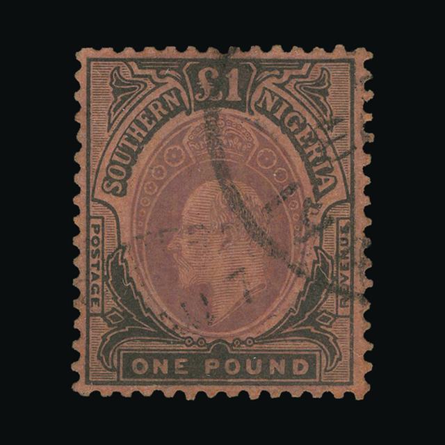 Lot 23179 - nigeria - southern nigeria 1907-11 -  UPA UPA Auction UPA 95