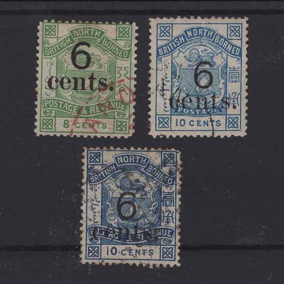 Lot 23244 - north borneo 1886-87 -  UPA UPA Auction UPA 95