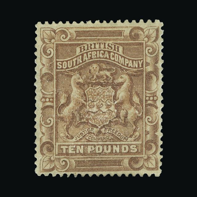 Lot 24139 - rhodesia 1892 - UPA UPA Auction UPA 95 Lot 24139 - rhodesia 1892 - UPA UPA Auction UPA 95