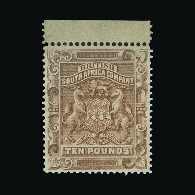 Lot 24140 - rhodesia 1892 - UPA UPA Auction UPA 95 Lot 24140 - rhodesia 1892 - UPA UPA Auction UPA 95