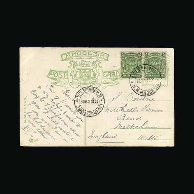 Lot 24636 - Rhodesia - Northern Rhodesia 1908 - UPA UPA Auction UPA 95 Lot 24636 - Rhodesia - Northern Rhodesia 1908 - UPA UPA Auction UPA 95