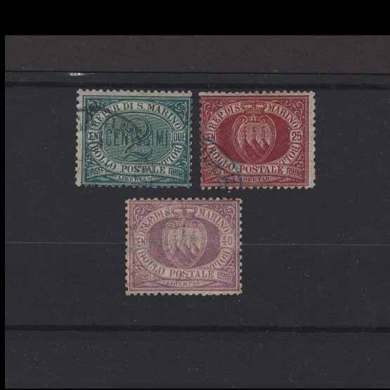Lot 25197 - San Marino 1877-90 -  UPA UPA Auction UPA 95