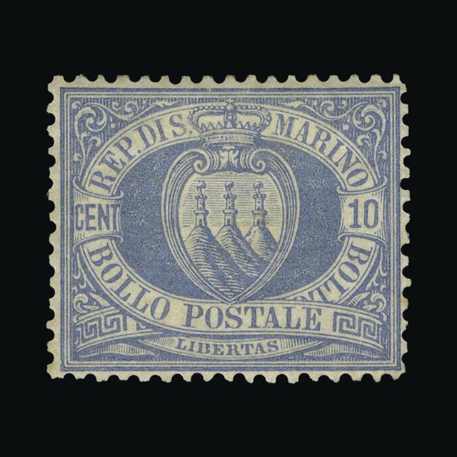 Lot 25198 - San Marino 1877-90 -  UPA UPA Auction UPA 95