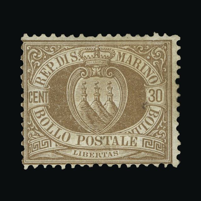Lot 25199 - San Marino 1877-90 -  UPA UPA Auction UPA 95
