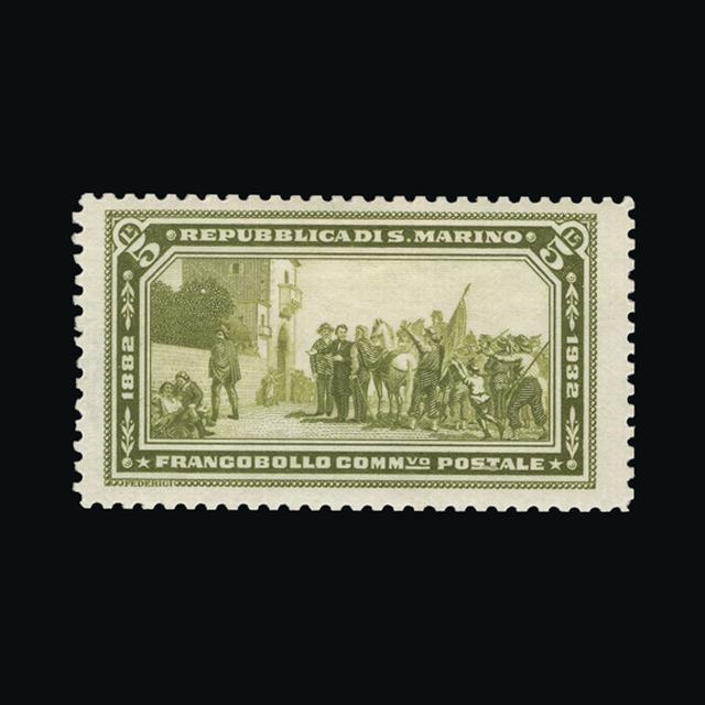 Lot 25212 - San Marino 1932 -  UPA UPA Auction UPA 95