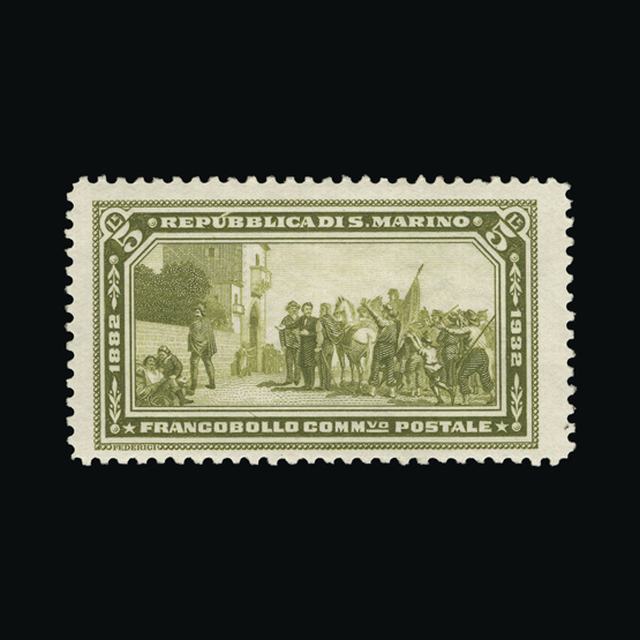 Lot 25213 - San Marino 1932 -  UPA UPA Auction UPA 95