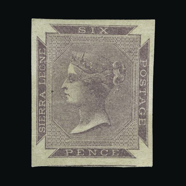 Lot 25578 - sierra leone 1859 - UPA UPA Auction UPA 95 Lot 25578 - sierra leone 1859 - UPA UPA Auction UPA 95