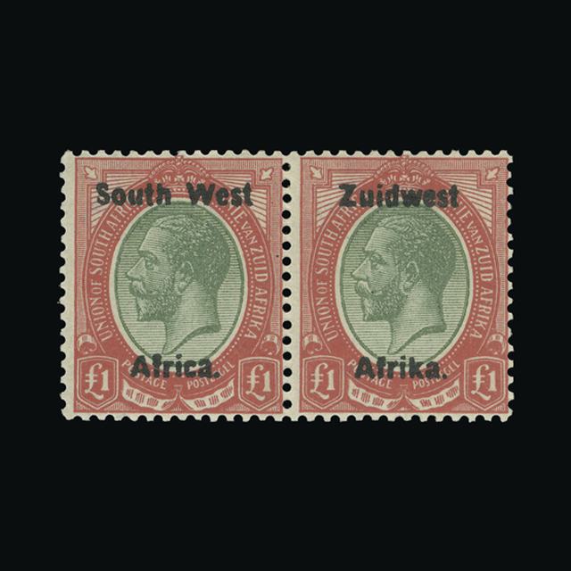 Lot 26346 - south west africa 1923-26 - UPA UPA Auction UPA 95 Lot 26346 - south west africa 1923-26 - UPA UPA Auction UPA 95