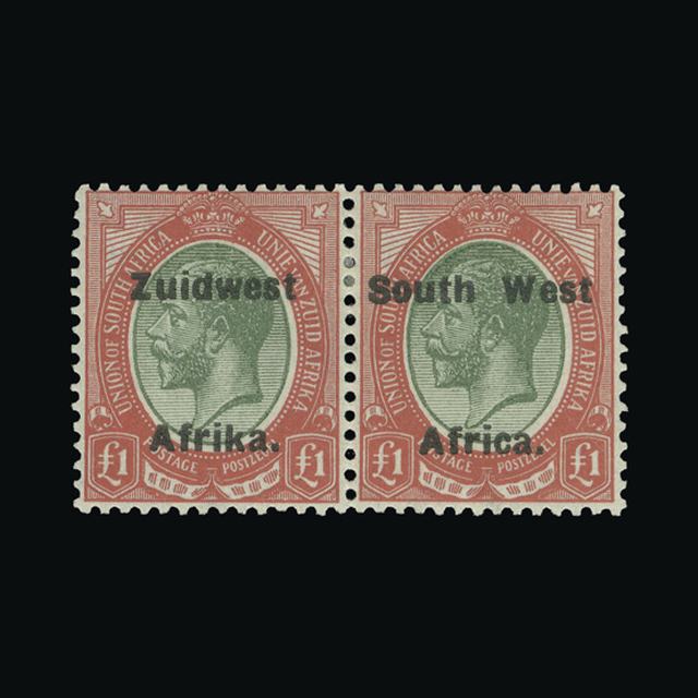 Lot 26349 - south west africa 1923-26 - UPA UPA Auction UPA 95 Lot 26349 - south west africa 1923-26 - UPA UPA Auction UPA 95