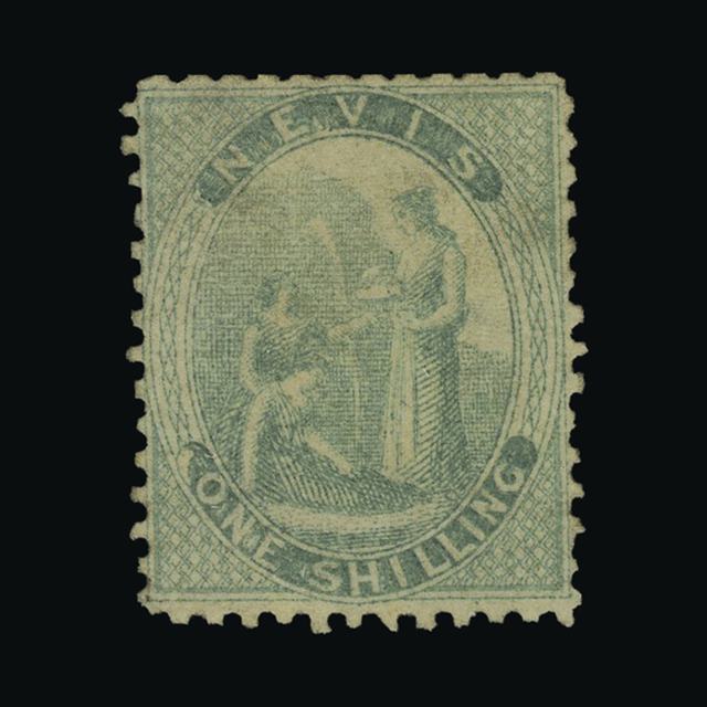 Lot 27331 - St. Kitts and Nevis - Nevis 1862 -  UPA UPA Auction UPA 95