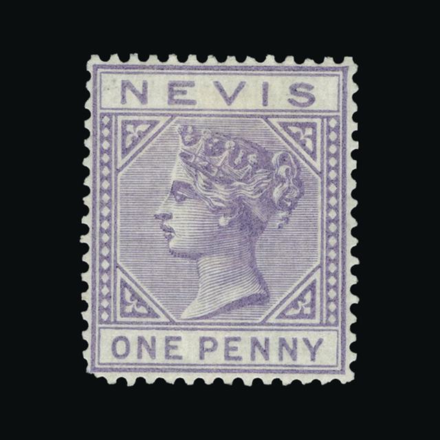 Lot 27346 - St. Kitts and Nevis - Nevis 1882-90 -  UPA UPA Auction UPA 95