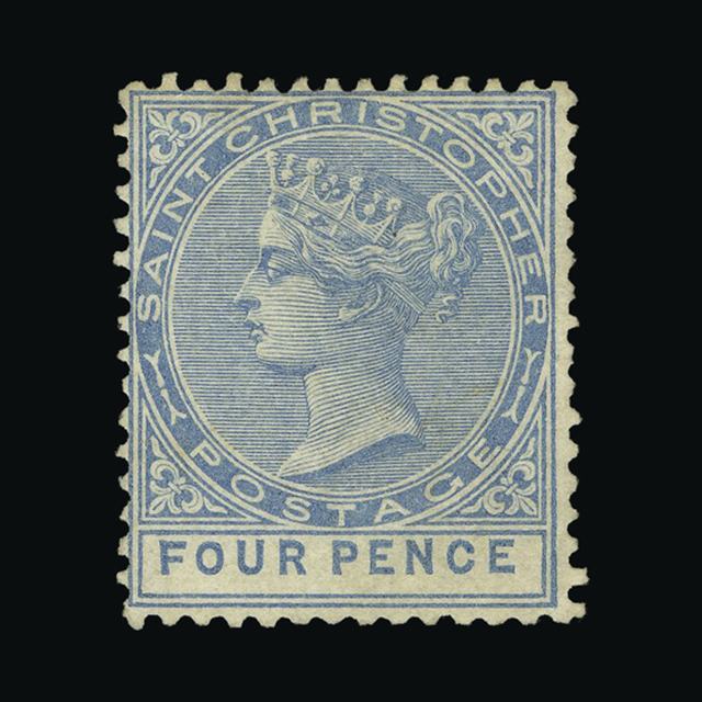 Lot 27379 - St. Kitts and Nevis - St. Christopher 1882-90 -  UPA UPA Auction UPA 95