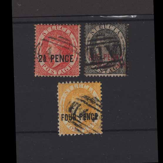 Lot 27421 - st. lucia 1881 - UPA UPA Auction UPA 95 Lot 27421 - st. lucia 1881 - UPA UPA Auction UPA 95