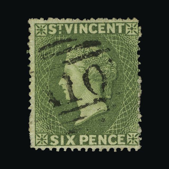 Lot 27532 - st. vincent 1861 - UPA UPA Auction UPA 95 Lot 27532 - st. vincent 1861 - UPA UPA Auction UPA 95