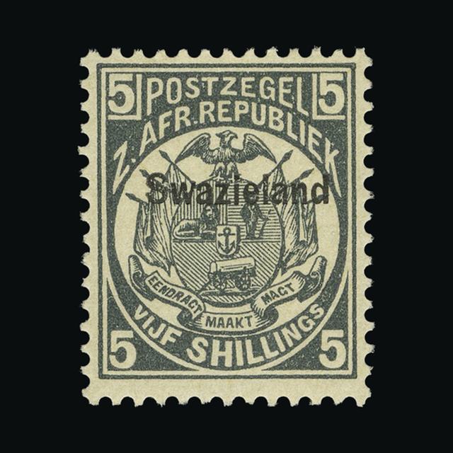 Lot 27868 - swaziland 1889-90 -  UPA UPA Auction UPA 95