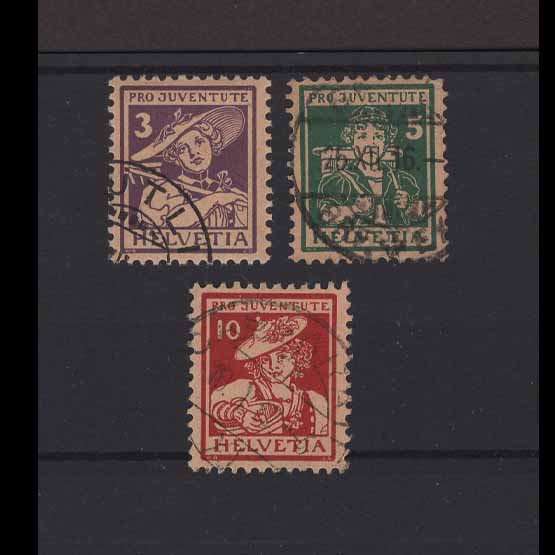 Lot 28169 - Switzerland - Pro Juventute 1916 -  UPA UPA Auction UPA 95