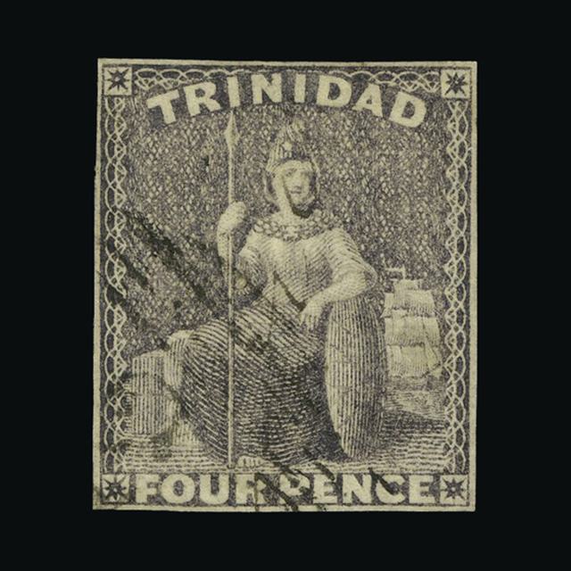 Lot 28481 - Trinidad and Tobago - Trinidad 1859 - UPA UPA Auction UPA 95 Lot 28481 - Trinidad and Tobago - Trinidad 1859 - UPA UPA Auction UPA 95