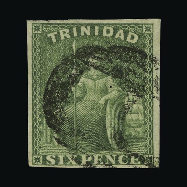 Lot 28482 - Trinidad and Tobago - Trinidad 1859 - UPA UPA Auction UPA 95 Lot 28482 - Trinidad and Tobago - Trinidad 1859 - UPA UPA Auction UPA 95