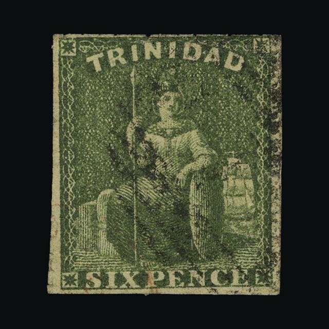 Lot 28483 - Trinidad and Tobago - Trinidad 1859 - UPA UPA Auction UPA 95 Lot 28483 - Trinidad and Tobago - Trinidad 1859 - UPA UPA Auction UPA 95