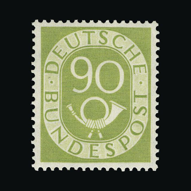 Lot 29579 - Germany - German Federal Republic - West Germany 1951-52 -  UPA UPA Auction UPA 95