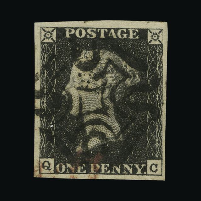 Lot 29623 - Great Britain - QV (line engraved) 1840 - UPA UPA Auction UPA 95 Lot 29623 - Great Britain - QV (line engraved) 1840 - UPA UPA Auction UPA 95