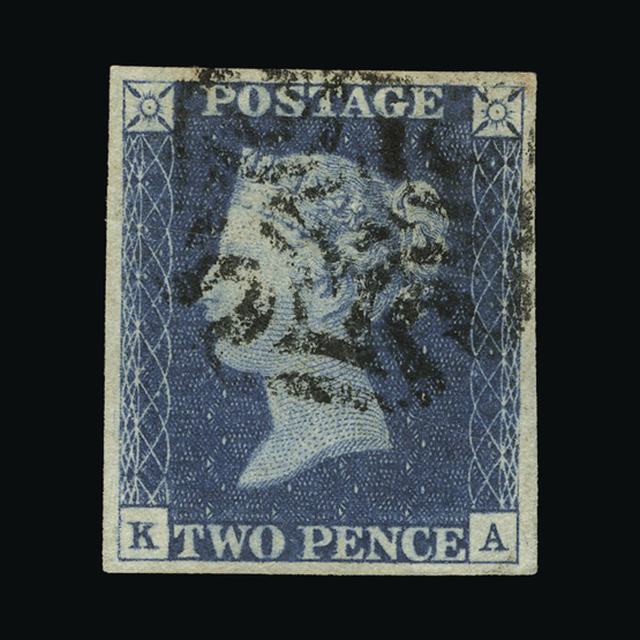 Lot 29655 - Great Britain - QV (line engraved) 1840 - UPA UPA Auction UPA 95 Lot 29655 - Great Britain - QV (line engraved) 1840 - UPA UPA Auction UPA 95