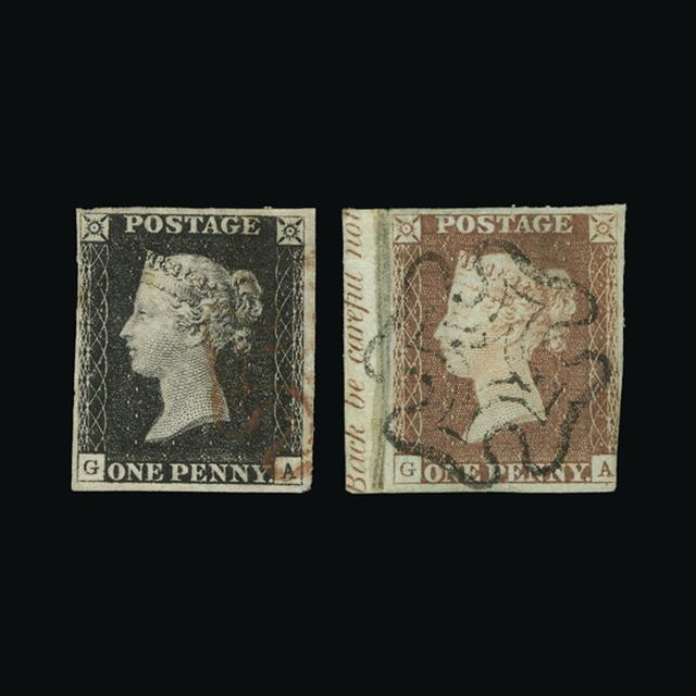 Lot 29671 - Great Britain - QV (line engraved) 1840-41 - UPA UPA Auction UPA 95 Lot 29671 - Great Britain - QV (line engraved) 1840-41 - UPA UPA Auction UPA 95