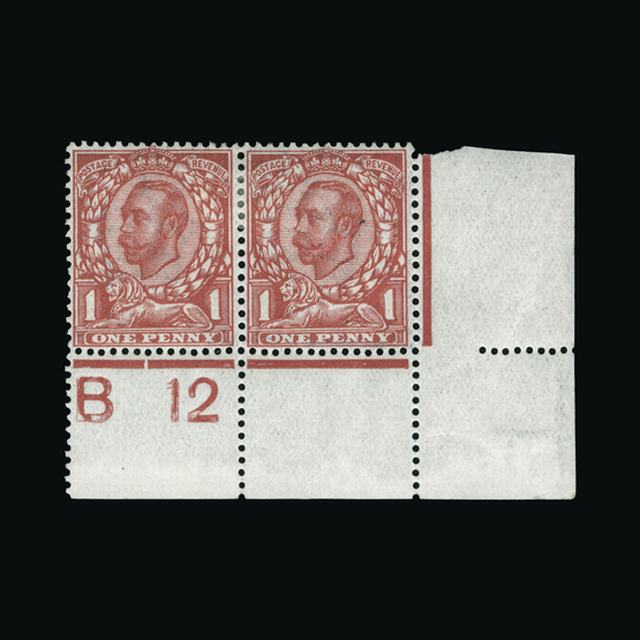 Lot 29784 - Great Britain - KGV 1912 - UPA UPA Auction UPA 95 Lot 29784 - Great Britain - KGV 1912 - UPA UPA Auction UPA 95