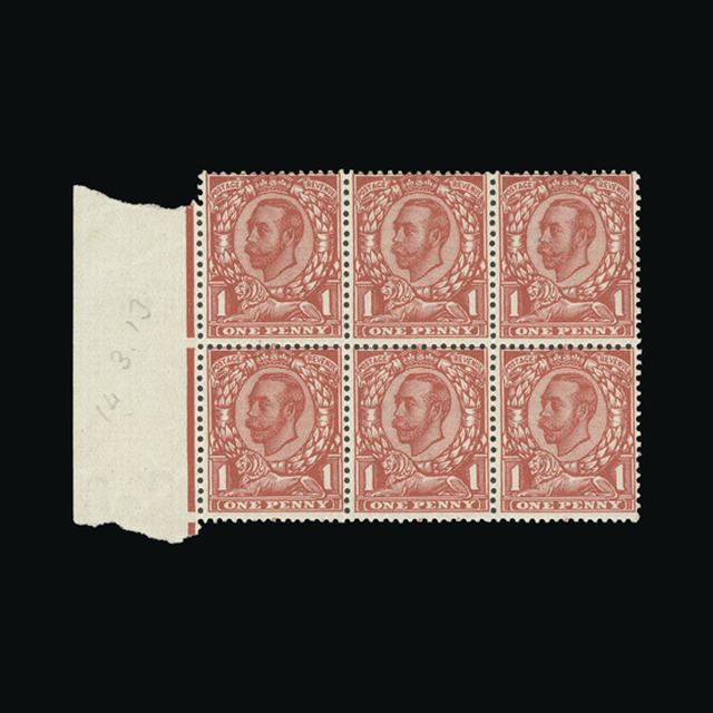 Lot 29785 - Great Britain - KGV 1912 - UPA UPA Auction UPA 95 Lot 29785 - Great Britain - KGV 1912 - UPA UPA Auction UPA 95