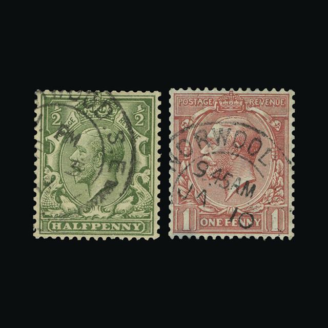Lot 29823 - Great Britain - KGV 1913 - UPA UPA Auction UPA 95 Lot 29823 - Great Britain - KGV 1913 - UPA UPA Auction UPA 95