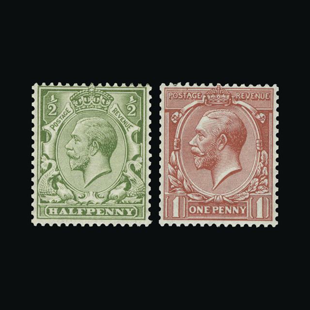 Lot 29824 - Great Britain - KGV 1913 - UPA UPA Auction UPA 95 Lot 29824 - Great Britain - KGV 1913 - UPA UPA Auction UPA 95