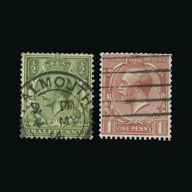 Lot 29825 - Great Britain - KGV 1913 - UPA UPA Auction UPA 95 Lot 29825 - Great Britain - KGV 1913 - UPA UPA Auction UPA 95