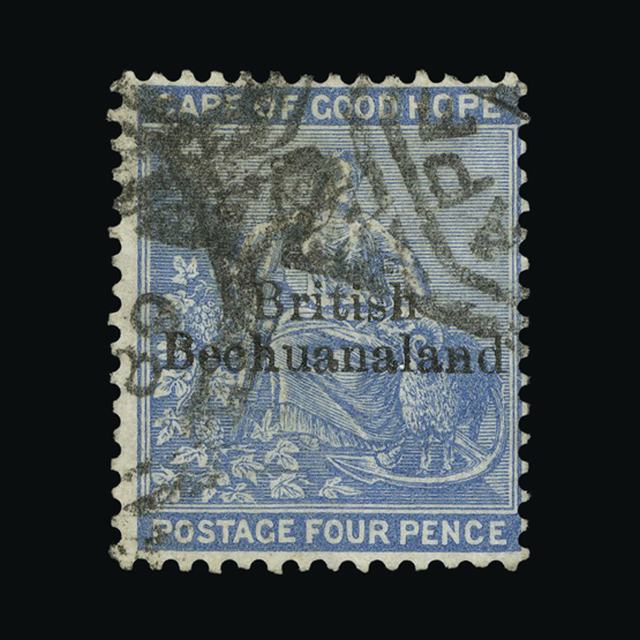 Lot 2986 - bechuanaland 1885-87 - UPA UPA Auction UPA 95 Lot 2986 - bechuanaland 1885-87 - UPA UPA Auction UPA 95