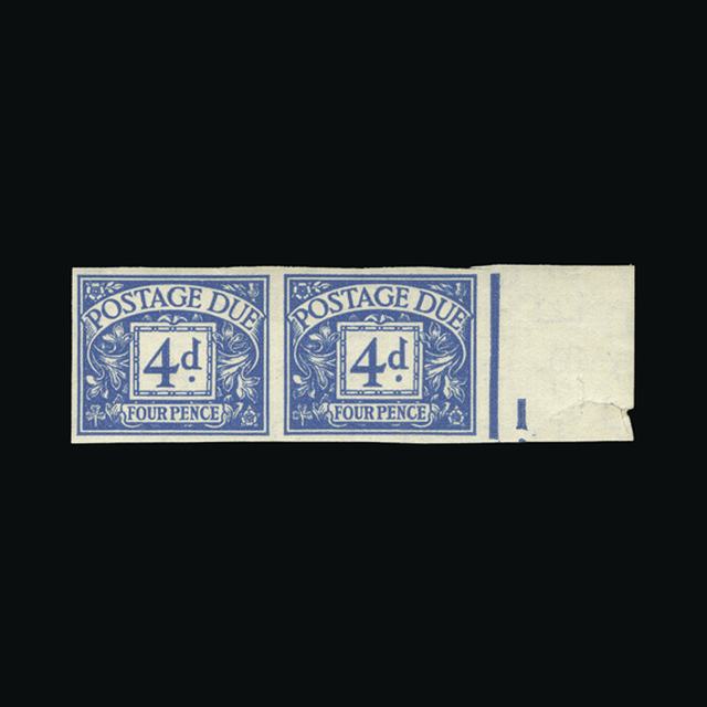 Lot 29920 - Great Britain - Postage Dues 1954-55 - UPA UPA Auction UPA 95 Lot 29920 - Great Britain - Postage Dues 1954-55 - UPA UPA Auction UPA 95