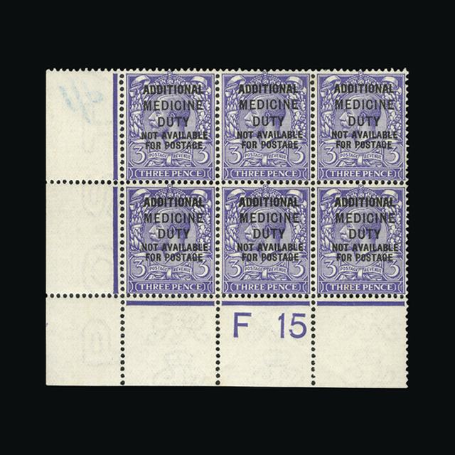 Lot 29922 - Great Britain - Revenues 1915 - UPA UPA Auction UPA 95 Lot 29922 - Great Britain - Revenues 1915 - UPA UPA Auction UPA 95
